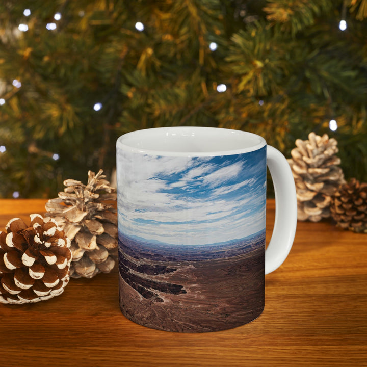 The Canyon Below - Ceramic Mug 11oz - Visiting This World