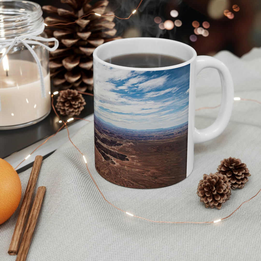 The Canyon Below - Ceramic Mug 11oz - Visiting This World