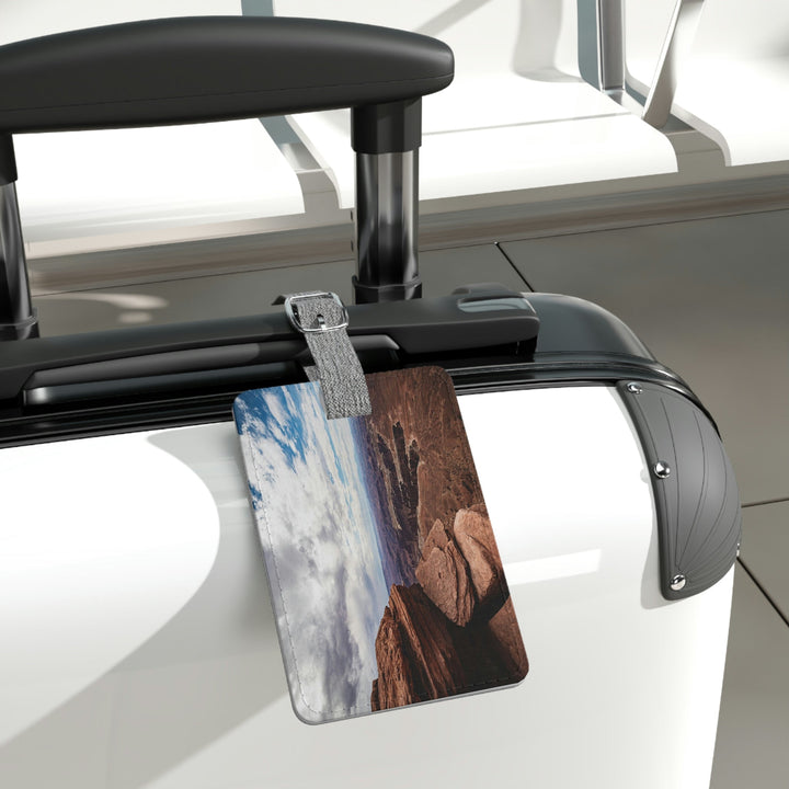 The Canyon Below - Luggage Tag - Visiting This World