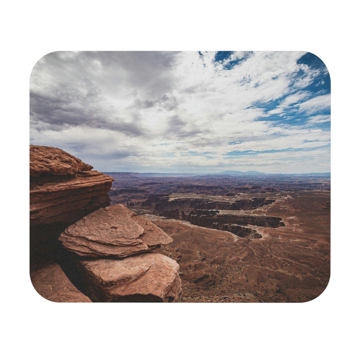 The Canyon Below - Mouse Pad (Rectangle) - Visiting This World