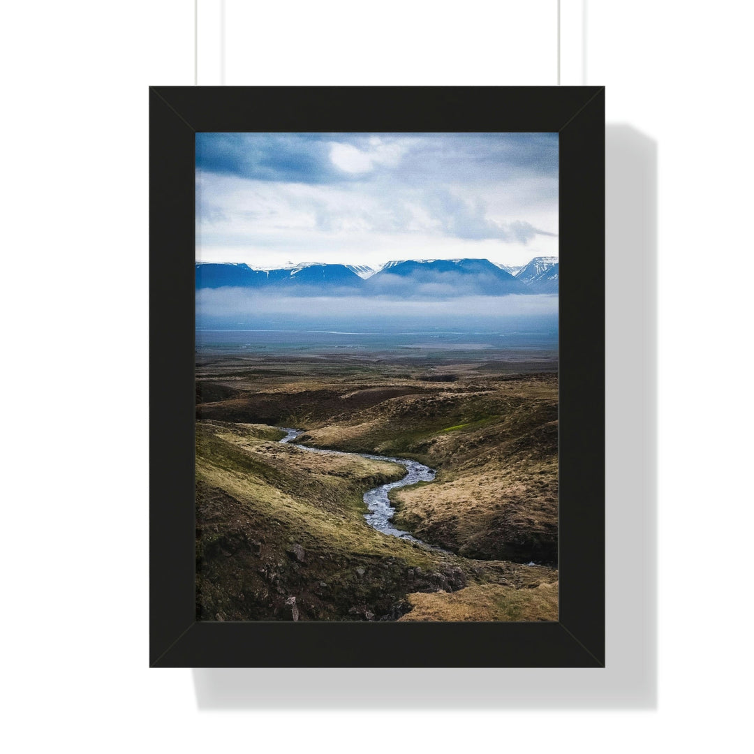 The Fog Approaches - Framed Print - Visiting This World