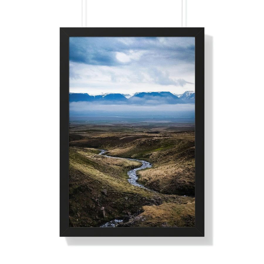 The Fog Approaches - Framed Print - Visiting This World