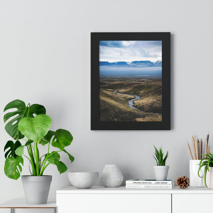 The Fog Approaches - Framed Print - Visiting This World