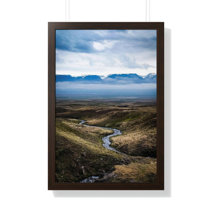 The Fog Approaches - Framed Print - Visiting This World