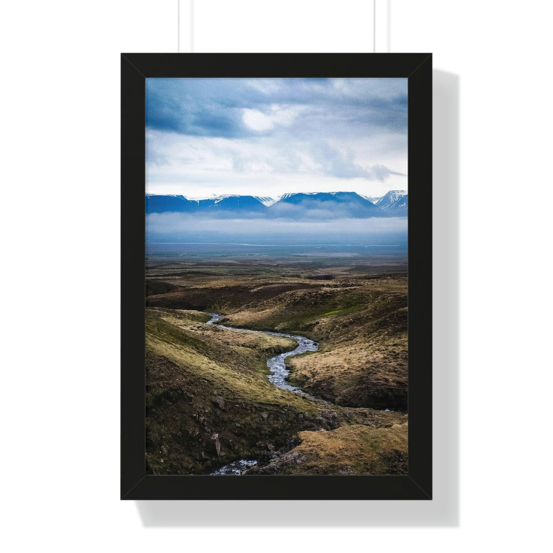 The Fog Approaches - Framed Print - Visiting This World