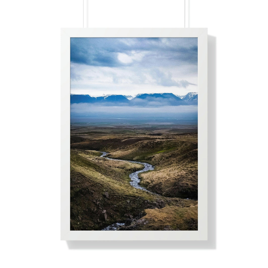 The Fog Approaches - Framed Print - Visiting This World