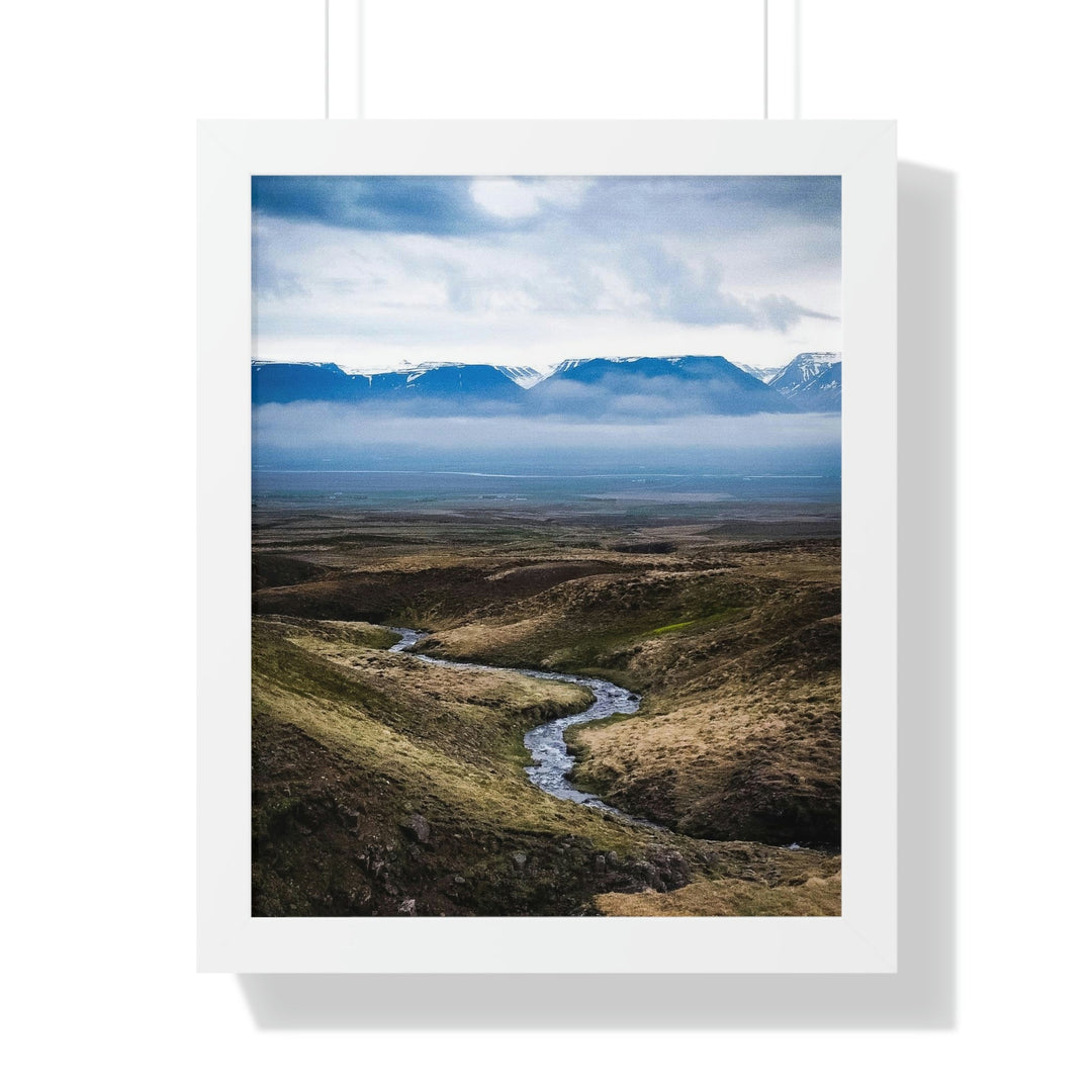 The Fog Approaches - Framed Print - Visiting This World