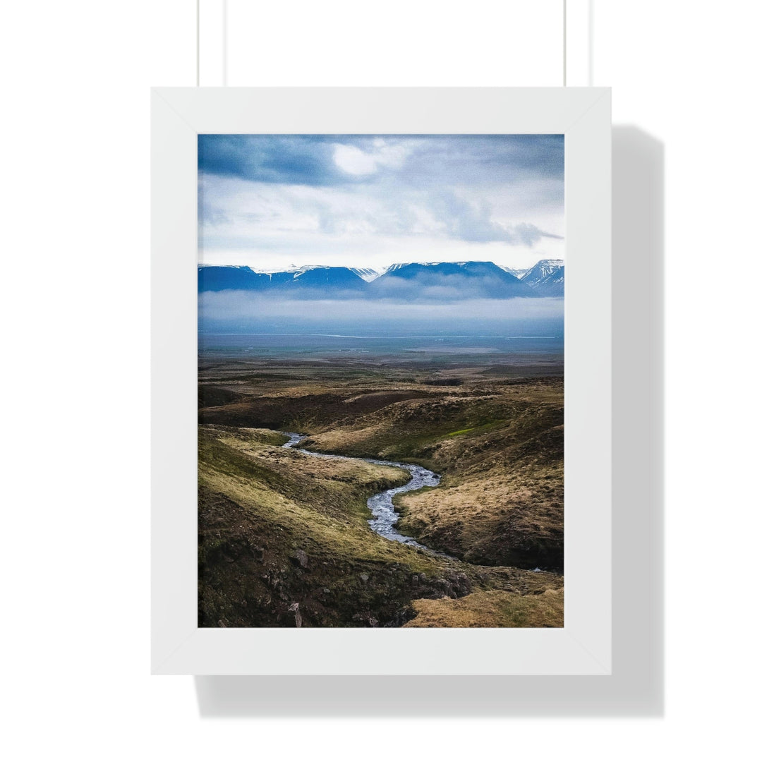 The Fog Approaches - Framed Print - Visiting This World