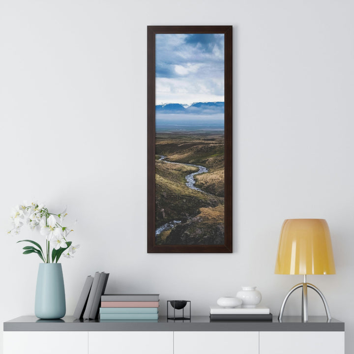 The Fog Approaches - Framed Print - Visiting This World