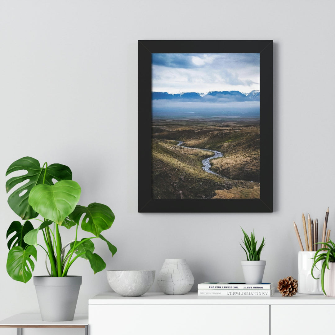 The Fog Approaches - Framed Print - Visiting This World