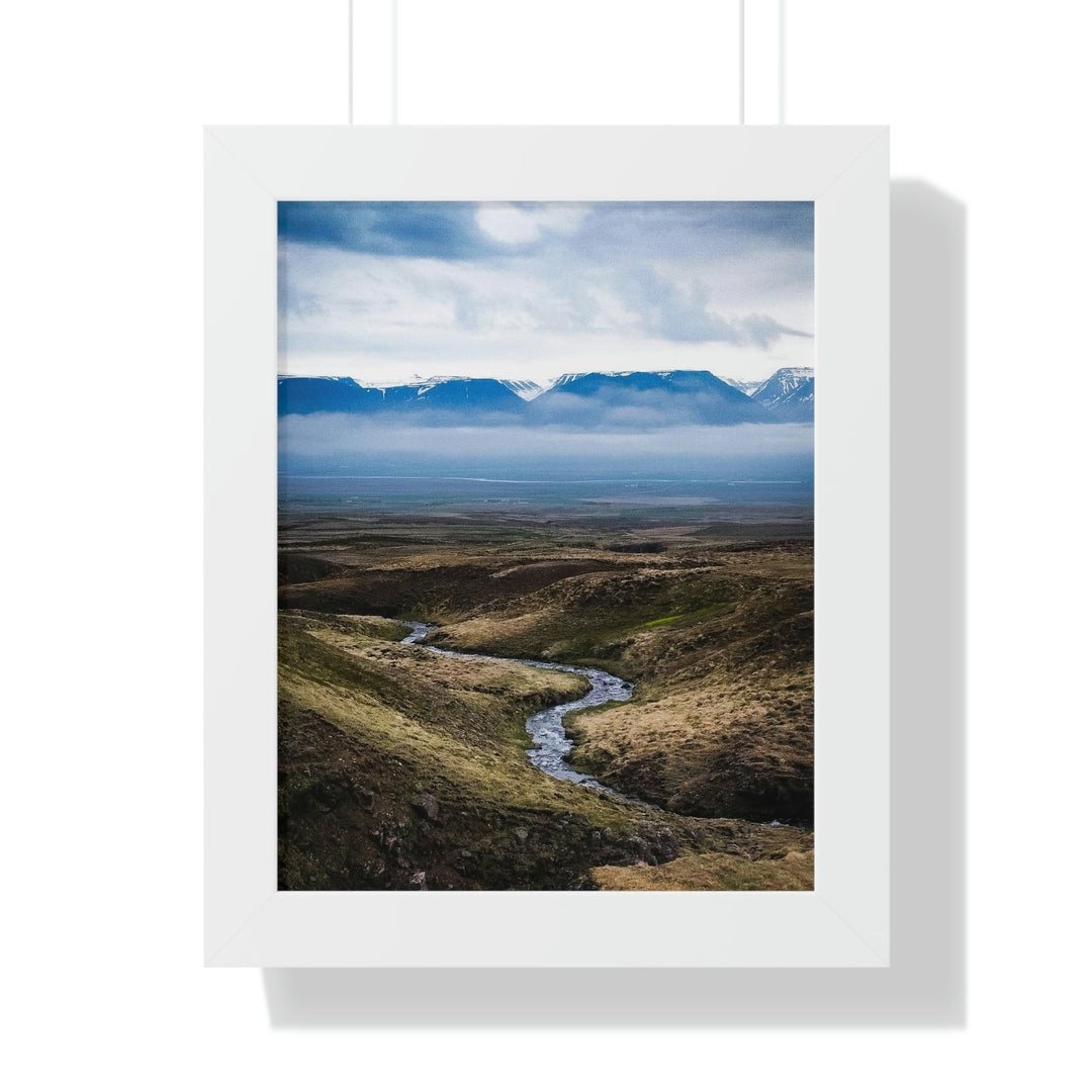 The Fog Approaches - Framed Print - Visiting This World