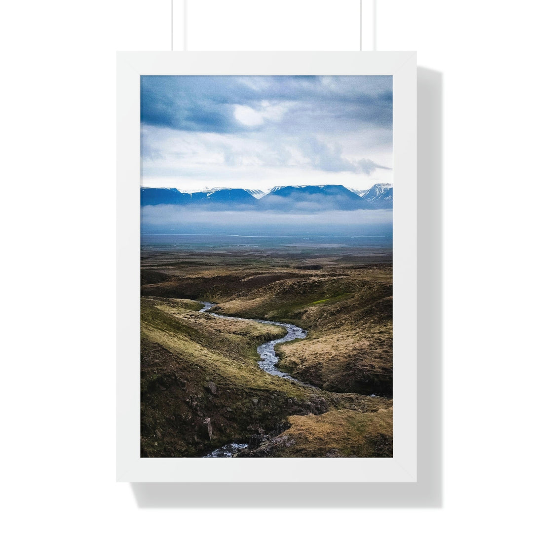 The Fog Approaches - Framed Print - Visiting This World