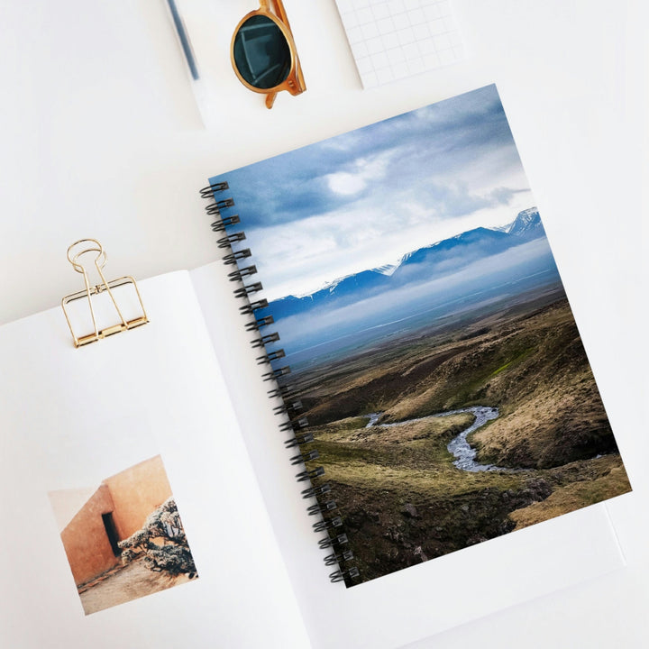 The Fog Approaches - Spiral Ruled Line Notebook - Visiting This World