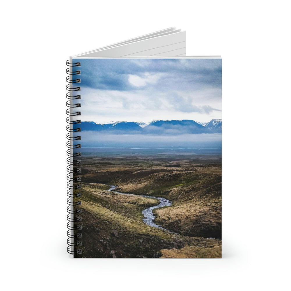 The Fog Approaches - Spiral Ruled Line Notebook - Visiting This World