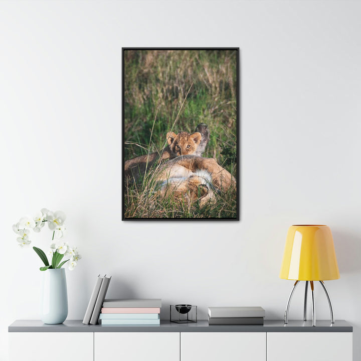 The Future King - Canvas with Frame - Visiting This World