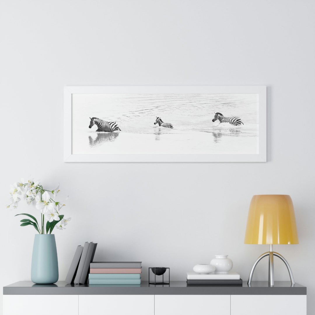 The Long Crossing - Framed Print - Visiting This World