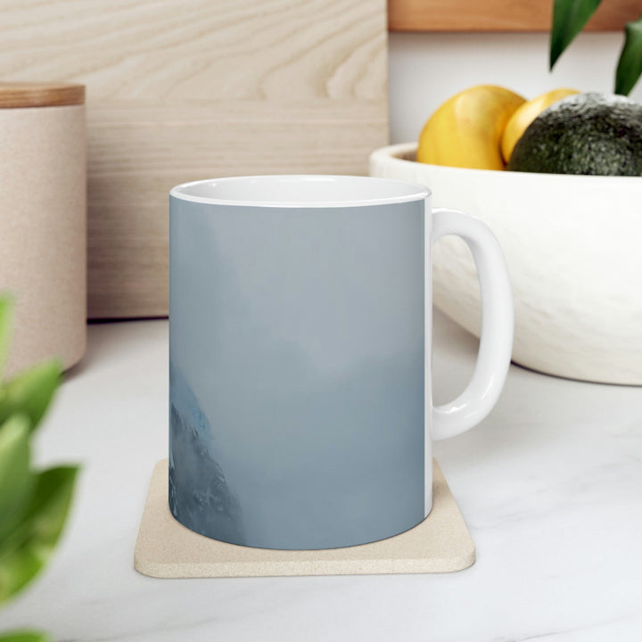 The Mist Descends - Ceramic Mug 11oz - Visiting This World