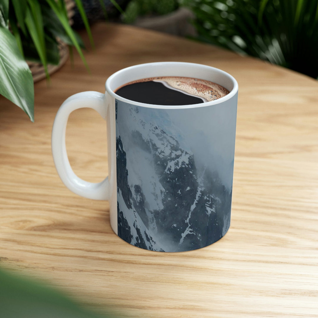 The Mist Descends - Ceramic Mug 11oz - Visiting This World