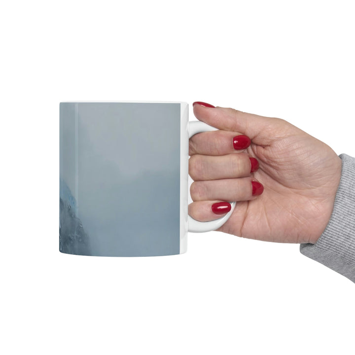 The Mist Descends - Ceramic Mug 11oz - Visiting This World