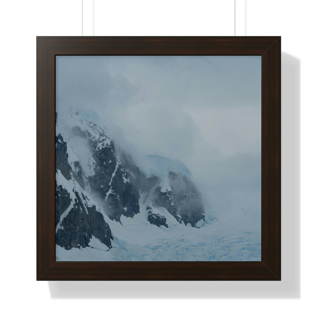 The Mist Descends - Framed Print - Visiting This World