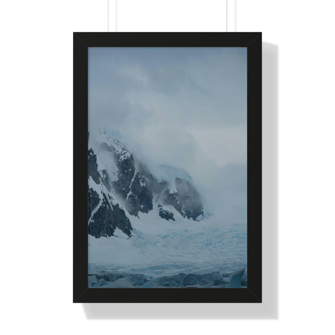 The Mist Descends - Framed Print - Visiting This World