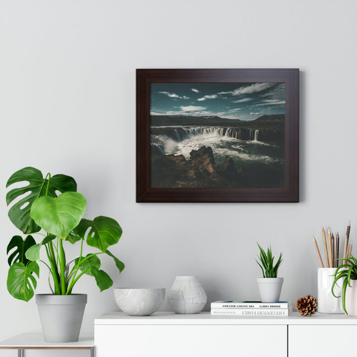 Water of the Gods - Framed Print - Visiting This World