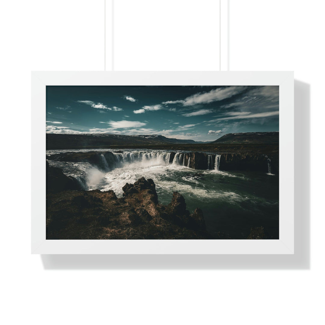 Water of the Gods - Framed Print - Visiting This World