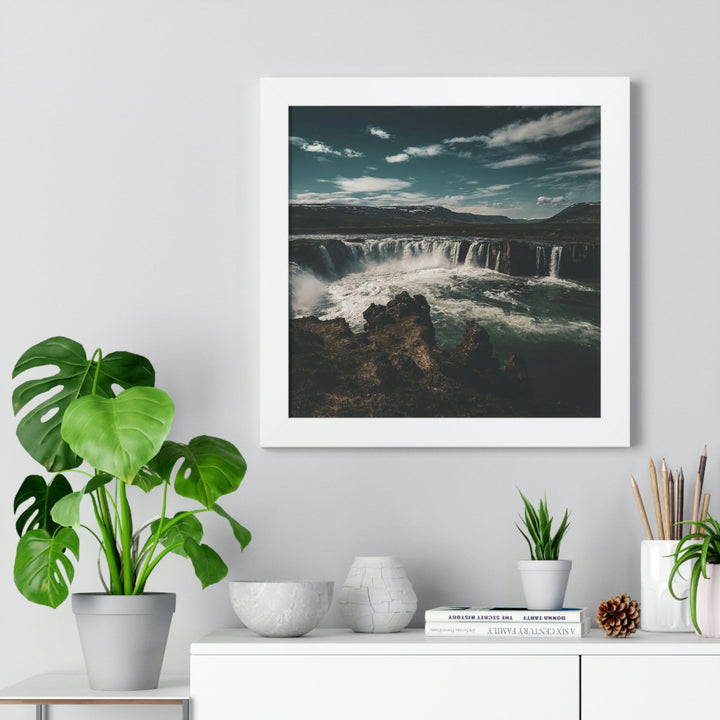 Water of the Gods - Framed Print - Visiting This World