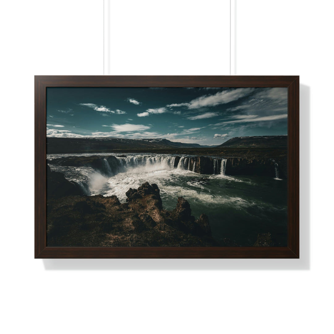 Water of the Gods - Framed Print - Visiting This World