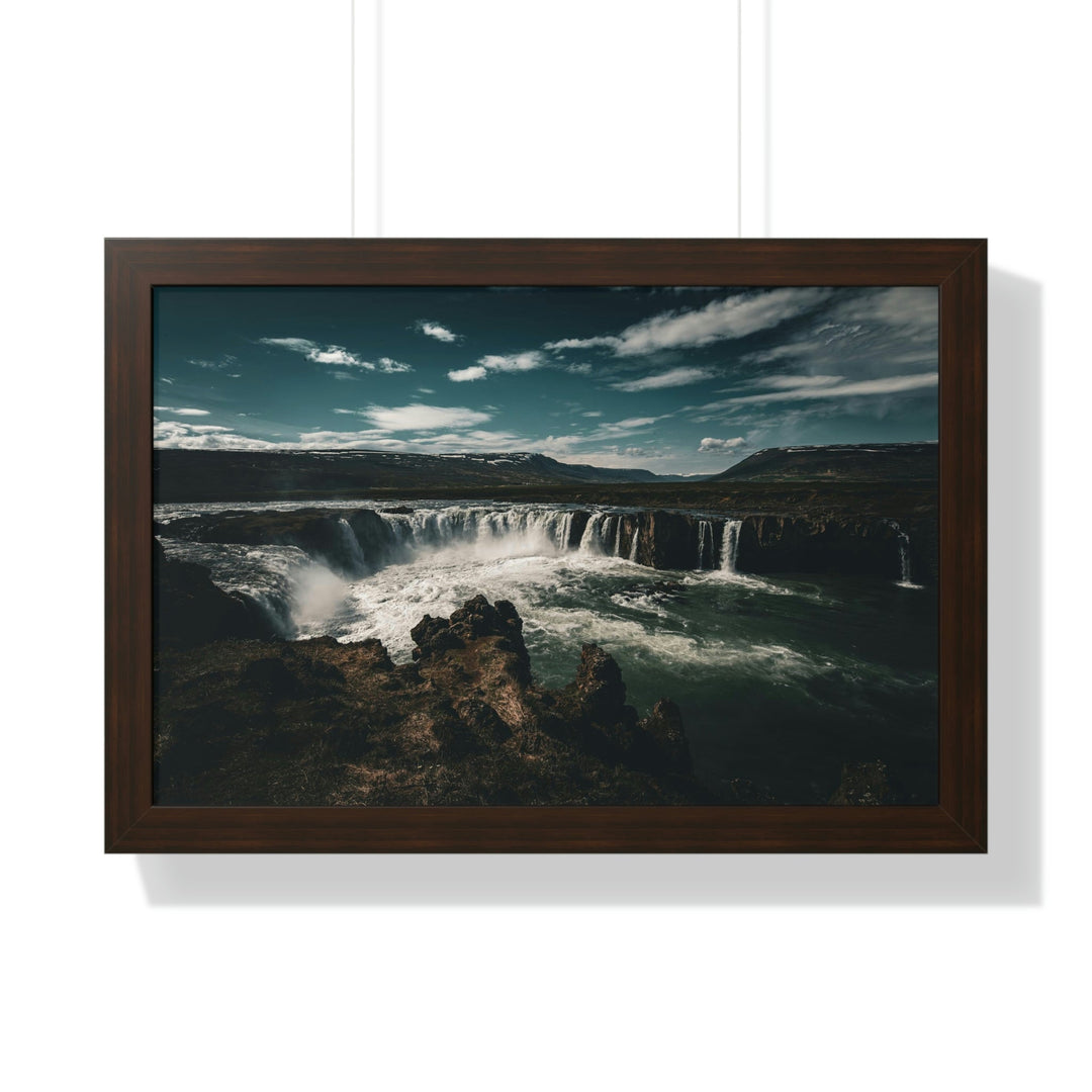 Water of the Gods - Framed Print - Visiting This World