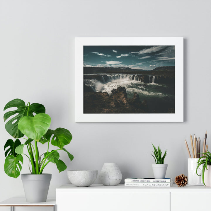 Water of the Gods - Framed Print - Visiting This World