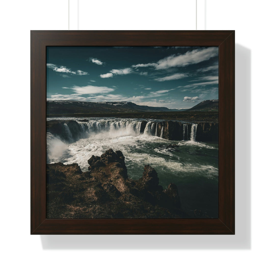 Water of the Gods - Framed Print - Visiting This World