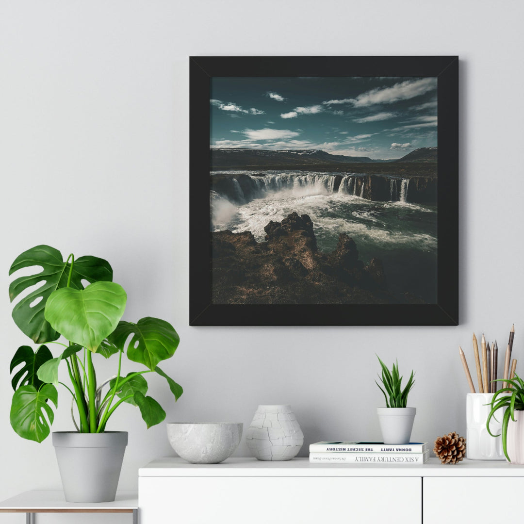 Water of the Gods - Framed Print - Visiting This World