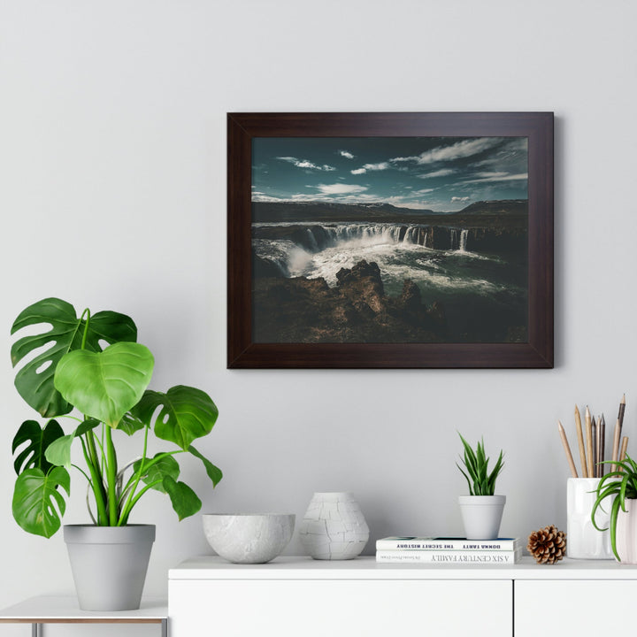 Water of the Gods - Framed Print - Visiting This World