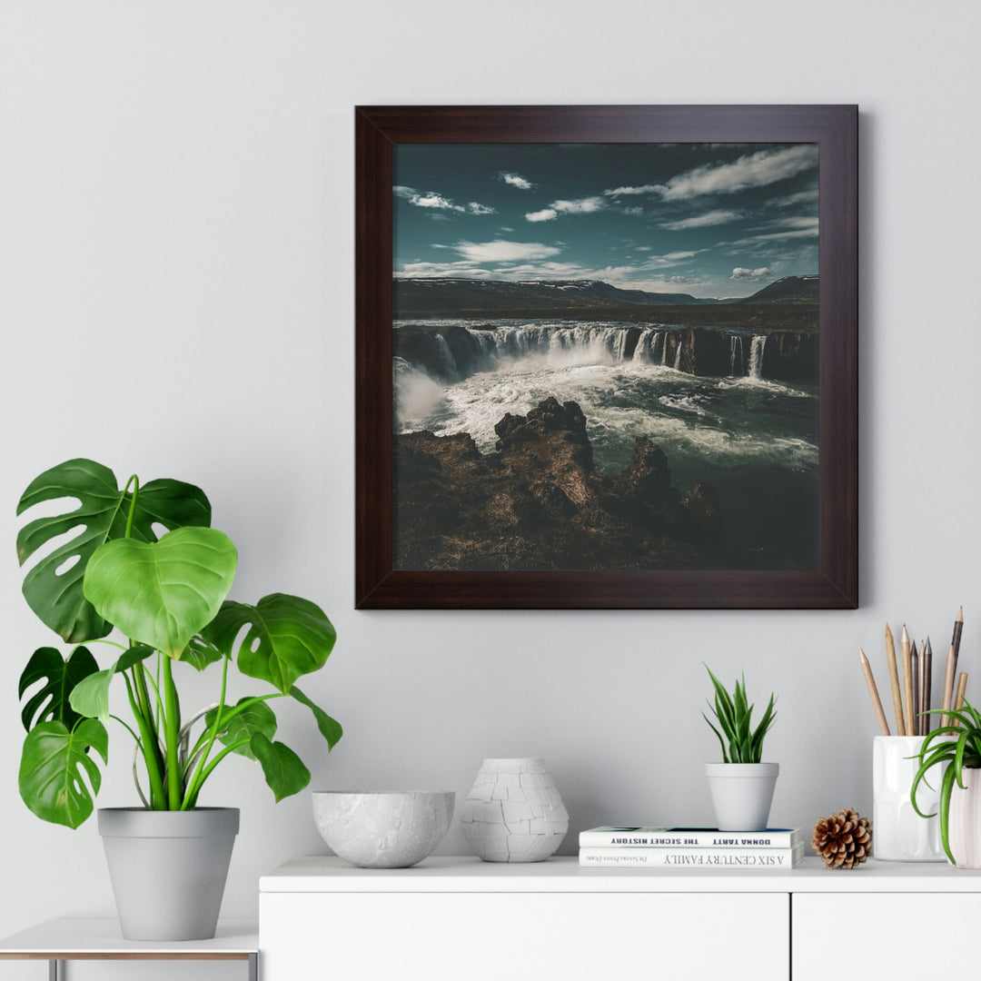 Water of the Gods - Framed Print - Visiting This World