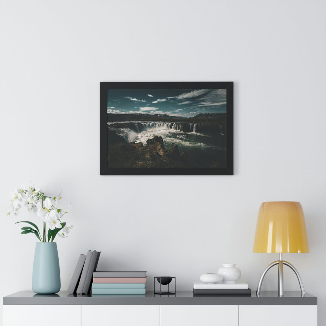 Water of the Gods - Framed Print - Visiting This World