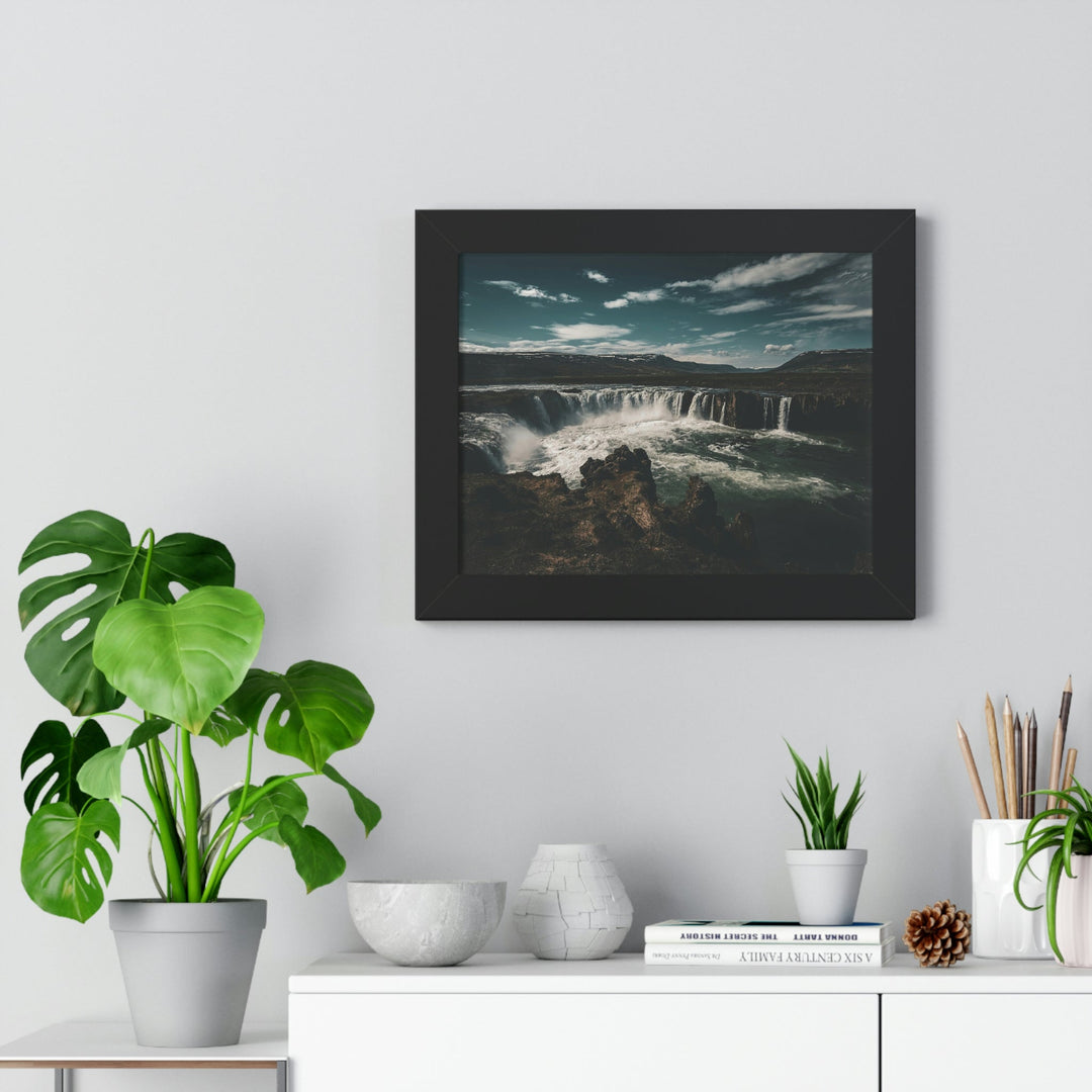 Water of the Gods - Framed Print - Visiting This World