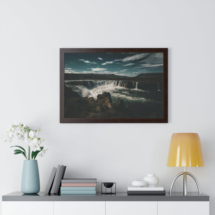 Water of the Gods - Framed Print - Visiting This World