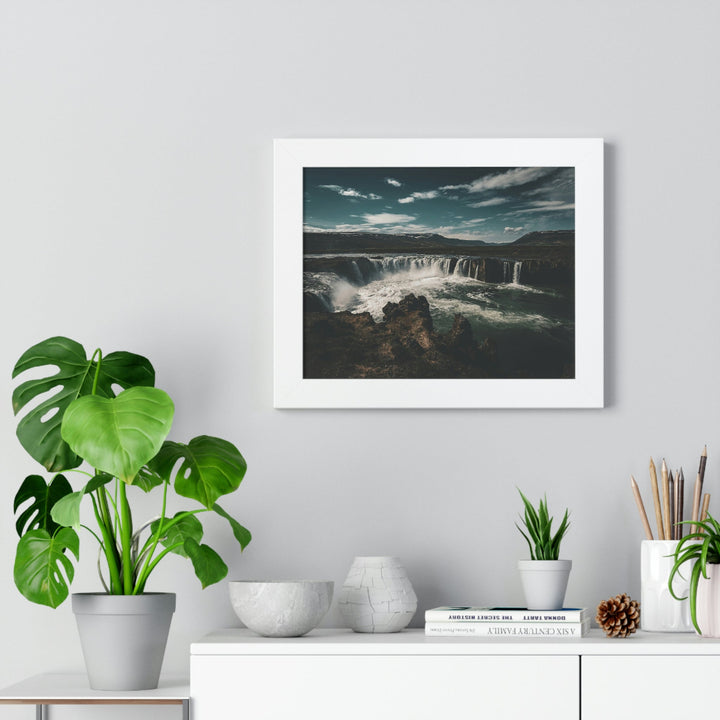 Water of the Gods - Framed Print - Visiting This World