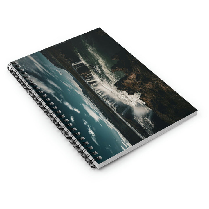 Water of the Gods - Spiral Ruled Line Notebook - Visiting This World