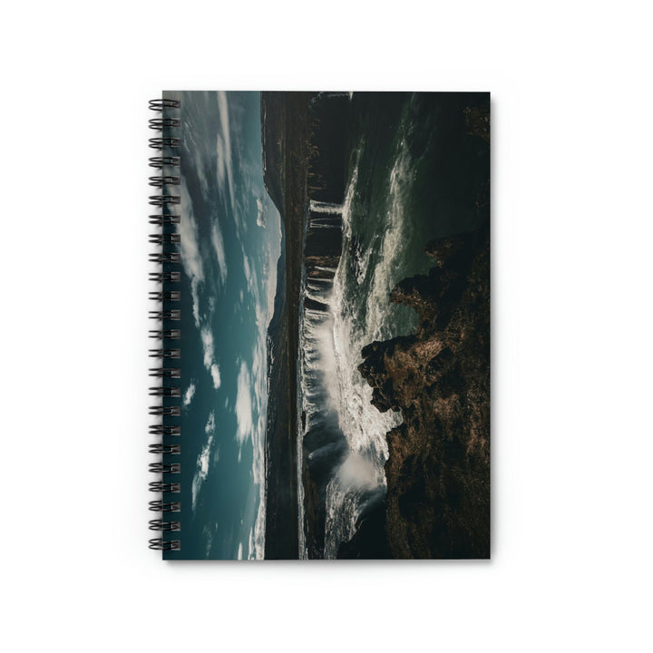 Water of the Gods - Spiral Ruled Line Notebook - Visiting This World