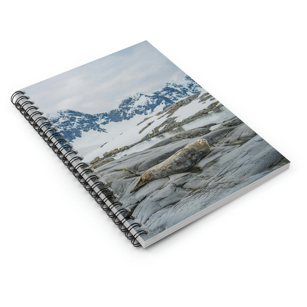 Weddell Relaxing - Spiral Ruled Line Notebook - Visiting This World