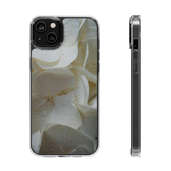 White Hydrangea Detail - Phone Case Featuring Photography Art - Visiting This World