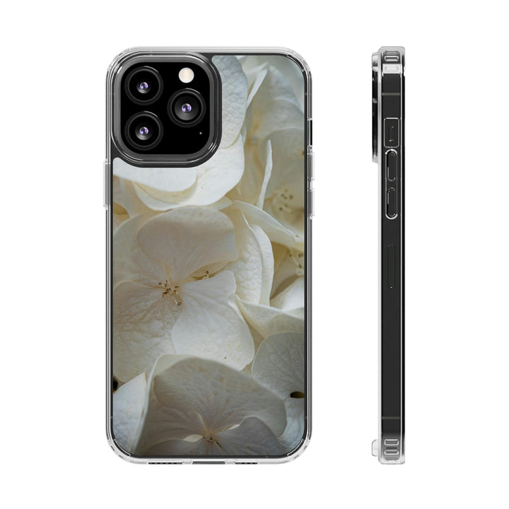 White Hydrangea Detail - Phone Case Featuring Photography Art - Visiting This World