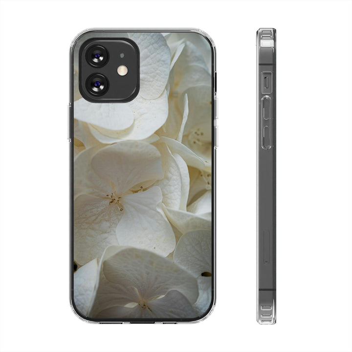 White Hydrangea Detail - Phone Case Featuring Photography Art - Visiting This World