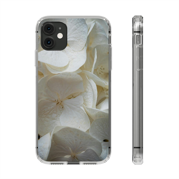 White Hydrangea Detail - Phone Case Featuring Photography Art - Visiting This World