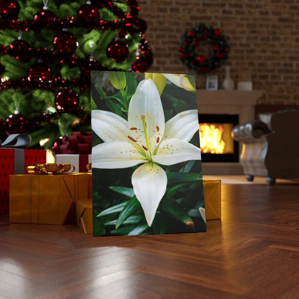 White Lily - Canvas - Visiting This World