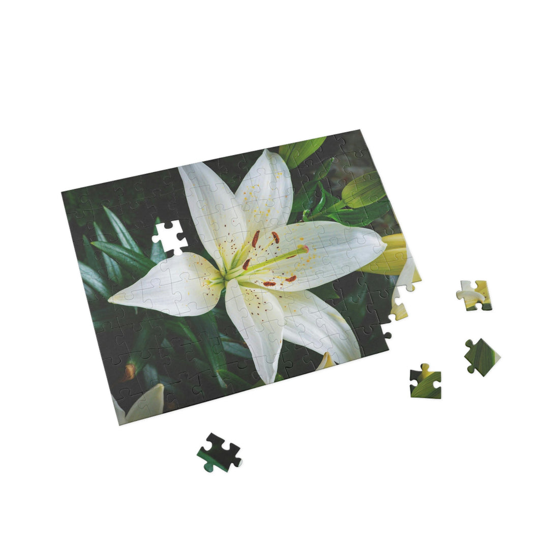 White Lily - Nature Puzzle (96, 252, 500, 1000-Piece) - Visiting This World