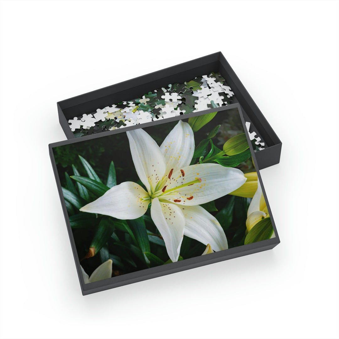 White Lily - Nature Puzzle (96, 252, 500, 1000-Piece) - Visiting This World