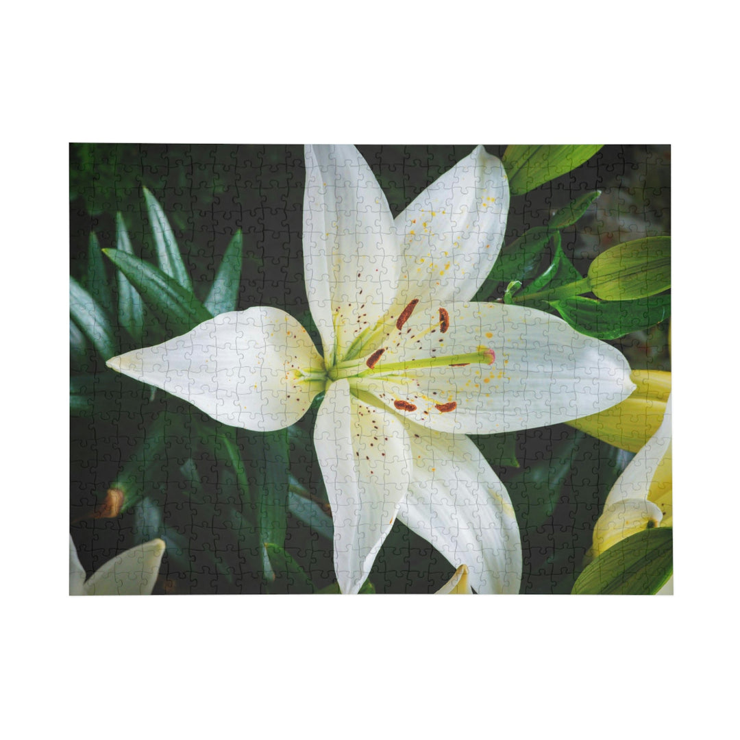 White Lily - Nature Puzzle (96, 252, 500, 1000-Piece) - Visiting This World